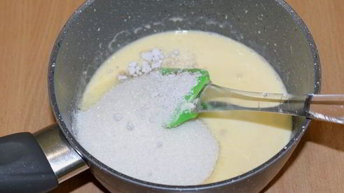 пасха на креме англез