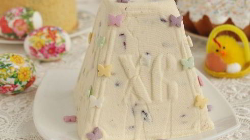 пасха на креме англез