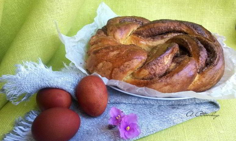 Рецепт пасхальной плетенки