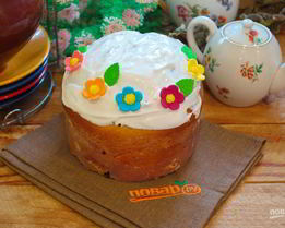 Пасхальный кулич классический