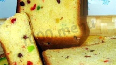 пасхальный кулич параскина паска в хлебопечке