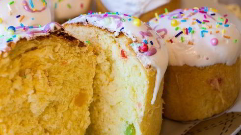 пасхальный кулич экзотик