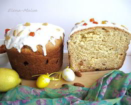 Пасхальный монастырский кулич