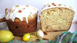 Пасхальный монастырский кулич