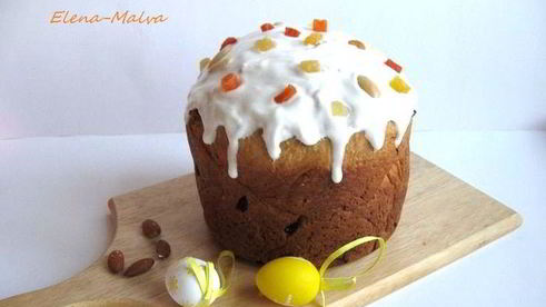 пасхальный монастырский кулич