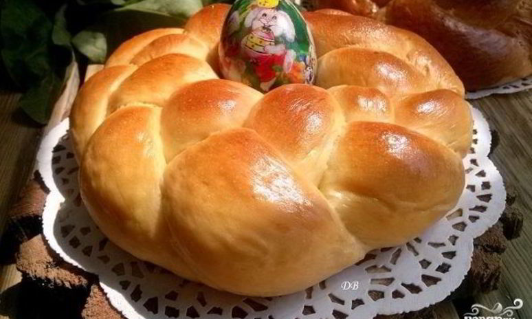 Рецепт пасхального венка