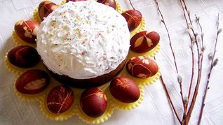 Сдобный кулич в хлебопечке