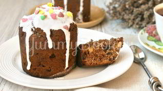 Шоколадный кулич