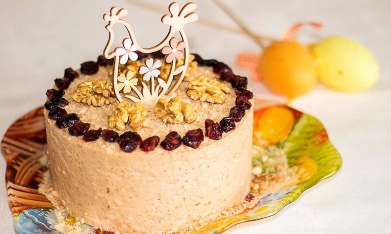 Рецепт творожной карамельной пасхи