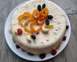 Творожный кулич на Пасху без выпечки