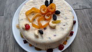 Творожный кулич на Пасху без выпечки