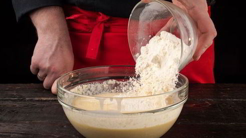 творожный кулич с курагой