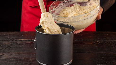 творожный кулич с курагой