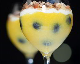 Персиковый десерт