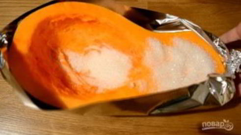 простой десерт из запеченной тыквы