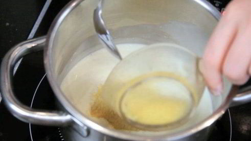 шоколадно-мятный десерт из кускуса