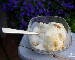 Сливочно-банановый пудинг