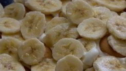 сливочно-банановый пудинг