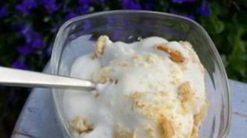 сливочно-банановый пудинг