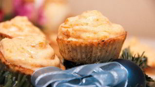 Абрикосовое суфле в корзиночках