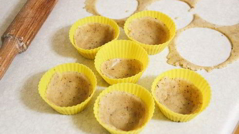 абрикосовое суфле в корзиночках