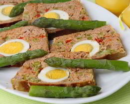 Домашнее мясное суфле с яйцом