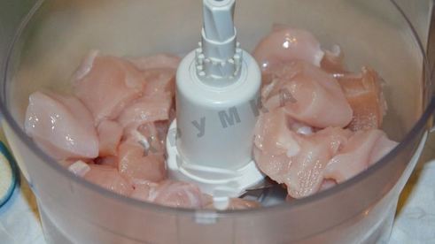 куриное суфле на пару