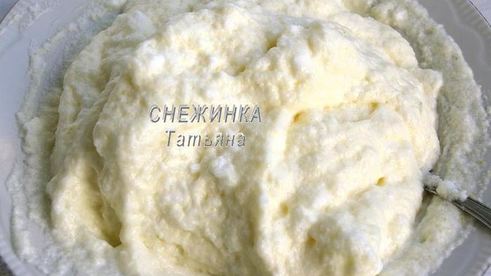 лаймовое суфле с сыром джюгас