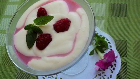 малиновое суфле