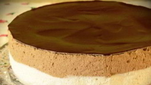 шоколадное суфле для торта