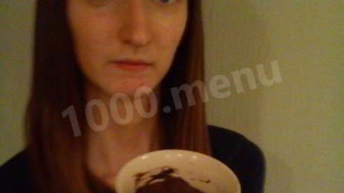 шоколадное суфле с ванильным вкусом