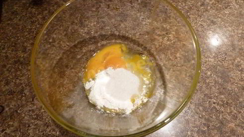 шоколадное суфле с ванильным вкусом