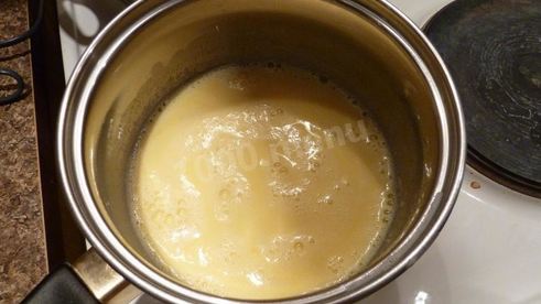 шоколадное суфле с ванильным вкусом