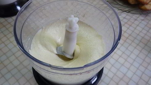 сливочно-вишневое суфле с творогом и шоколадом