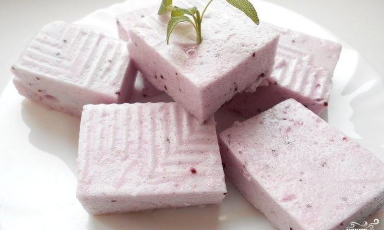 Рецепт смородинового суфле