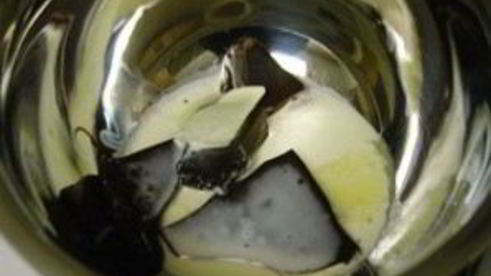 суфле из черного шоколада