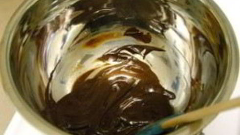 суфле из черного шоколада