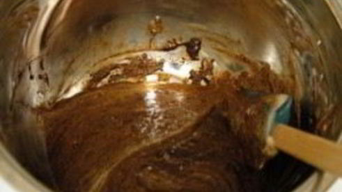 суфле из черного шоколада