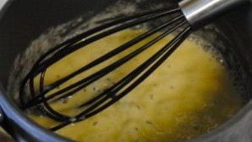 суфле из голубого сыра