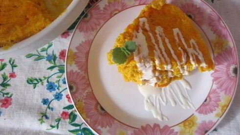 суфле из моркови и творога