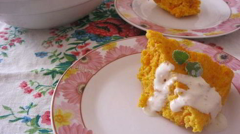 суфле из моркови и творога