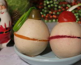 Суфле с тунцом Елочный шар