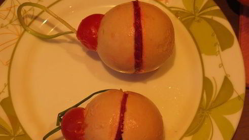 суфле с тунцом елочный шар