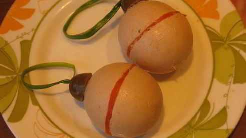 суфле с тунцом елочный шар