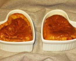 Сырное суфле Горячие сердца