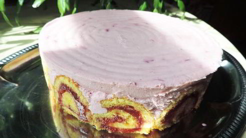 торт-суфле малиновый звон