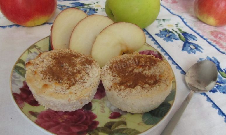 Рецепт творожно-яблочного суфле