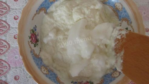 творожно-яблочное суфле