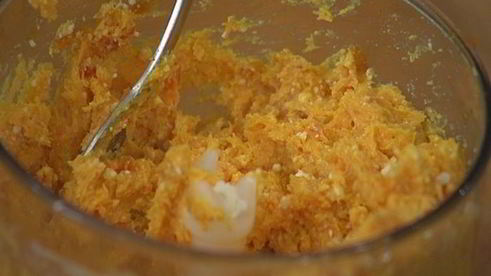 творожное суфле с апельсином