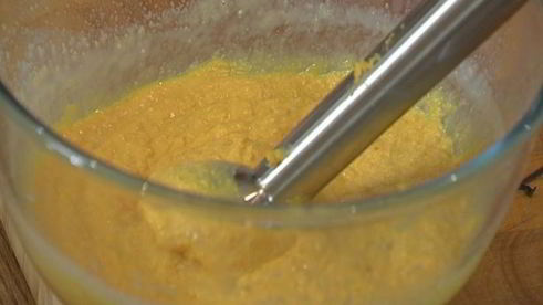 творожное суфле с апельсином